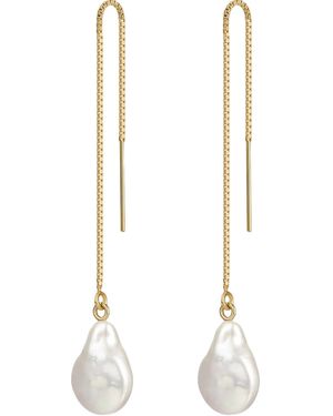 Katy Faye Lola Earrings - White