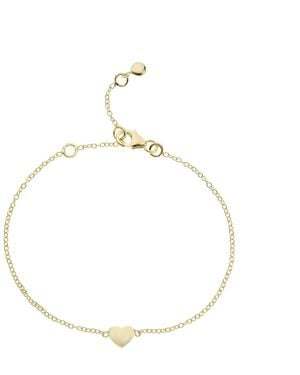 Auree Verona Vermeil Full Heart Bracelet - Metallic