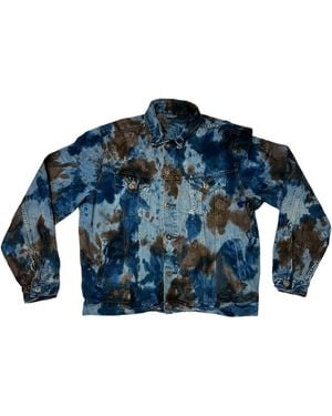 Zasta Studio Denim Jacket Tie Dye Xtra Large H - Blue
