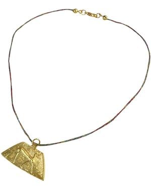 By Virgo Janus Necklace - Metallic