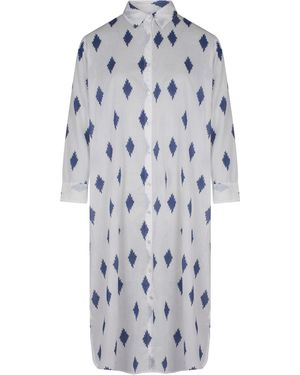 La Mandarine Kimono, Cotton Beach Coverup, Beach Kimono, & Full Length Cotton Kaftan - Grey