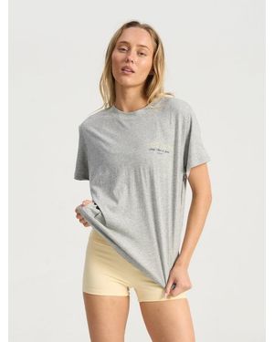 Bondi Active Vintage Tee - Grey
