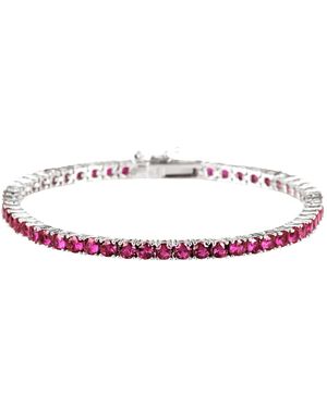Ep Designs Ruby Tennis Bracelet - Pink