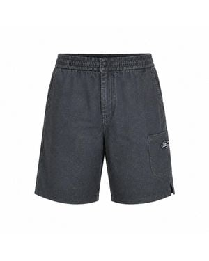 mysimplicated Workwear Denim Shorts - Gray