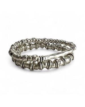 By Virgo Novara Bracelet Set - Metallic