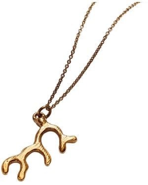 Posh Totty Designs Coral Necklace - Metallic