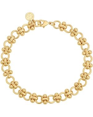 Leeada Jewelry Chloe Chain Bracelet - Metallic