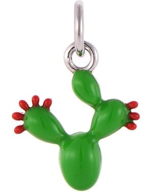 Pinnole Prickly Pear Charm - Green