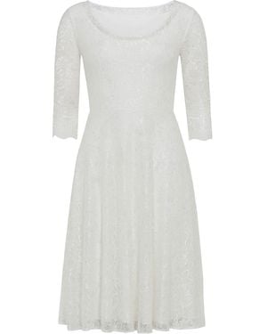 Alie Street London Arabella Short Lace Wedding Dress - White