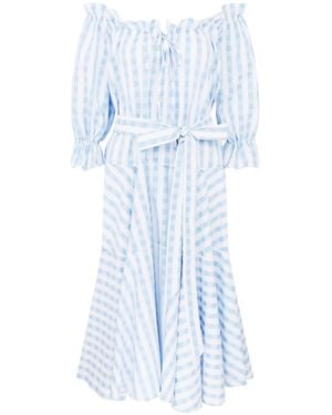 Lisa The Label La La Pyjama Babydoll Dress - Blue