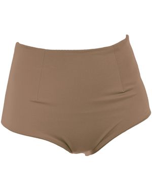 Rêve De Rive Ophelia Pecan Bikini Bottom - Brown