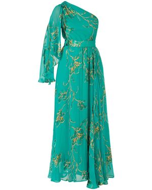 SACHA DRAKE Lorelei Maxi Dress - Green