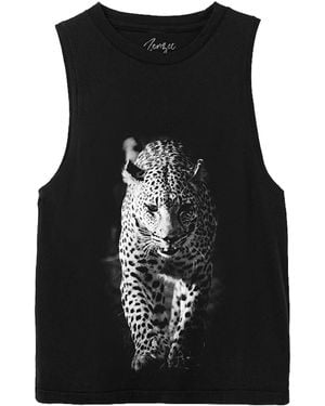 Zenzee Leopard Animal Print Tank Top - Multicolor