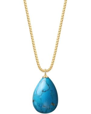 Katy Faye December Necklace - Blue