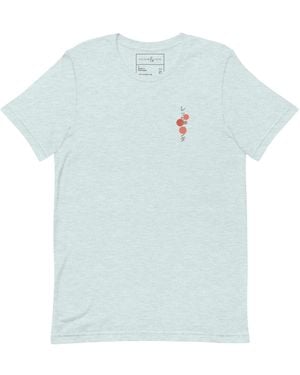 Anchor and Crew Ice Six Panda Japan Era Organic Cotton T-Shirt - Blue