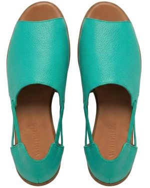Womads Peep Toes - Green