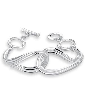 Stefan Tiron Ephyra Silva Bracelet - Metallic