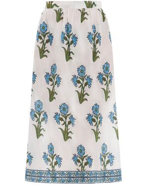 Bindu Brigitte Skirt - Blue