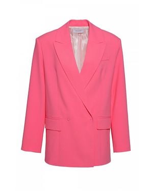 AGGI by HALEWSKI Petra Barbie Oversized Blazer - Pink