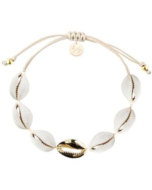 Adriana Pappas Designs Single Mini Shell Bracelet - Metallic