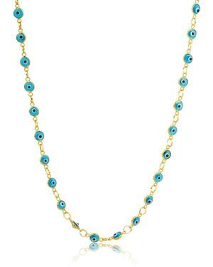 Ece London The Nazar V Necklace - Metallic