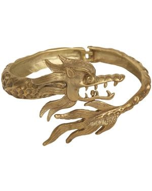 Zeworks Dragon Cuff Bracelet - Metallic