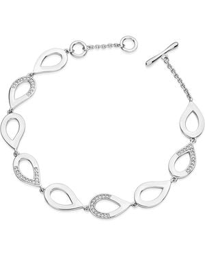 Lucy Quartermaine Melting Diamond Bracelet - Metallic