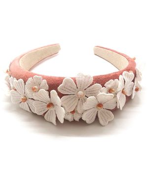 ADIBA Magnolia Handmade Headband - Pink