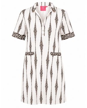 Just Darviny Bombay Dress Pulse - White