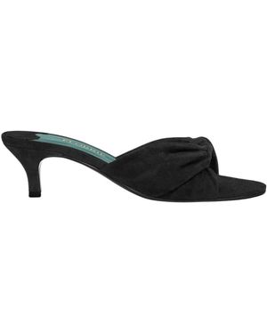 Florrie London Emma 50Mm Suede Mule - Black