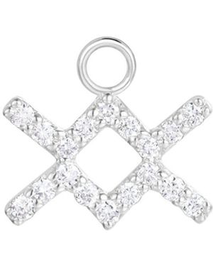 Dyamka Aquarius Zodiac Charm - White