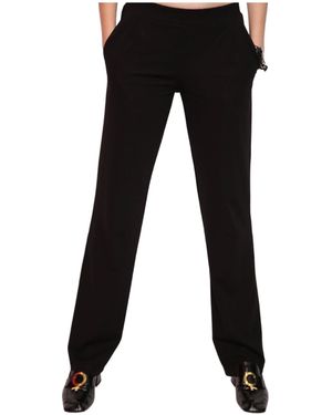 Miracles Manifester Mid-Rise Straight Leg Pants - Black