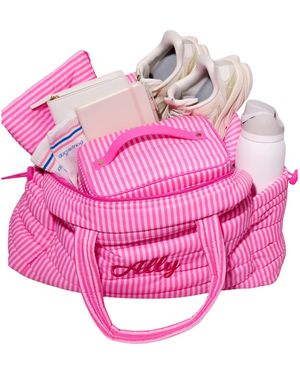 augustnoa Jenna Palek Weekender Duffle - Pink