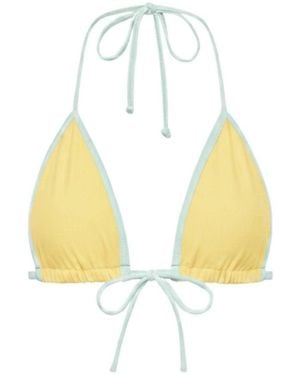 Montce Sunshine Binded Emma Bikini Top - Yellow