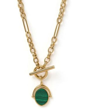 ARMS OF EVE Delilah Spinner Necklace - Metallic