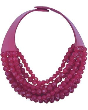 Fairchild Baldwin Bella Grace Fuchsia Necklace - Purple