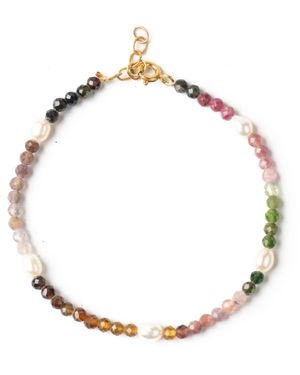 The Link Between Multi Renaissance Mosaic Vermeil Bracelet - Metallic