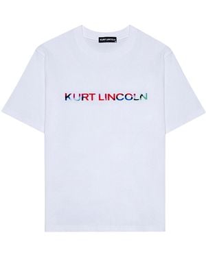 Kurt Lincoln Cotton Abstro Tee - White