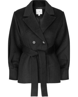 Mary Dickow Maya Coat - Black