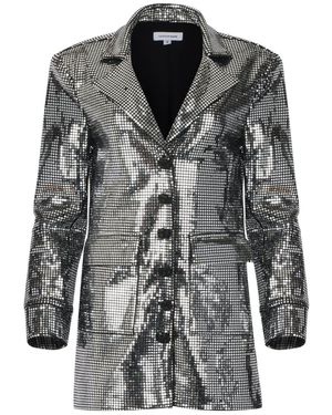 Cavanagh Baker Disco Ball Boyfriend Blazer - Black