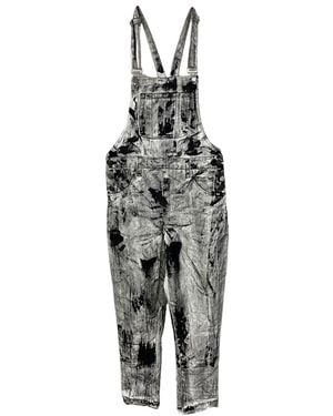 Zasta Studio Colour Palette Raw Denim Overall J Three - Grey