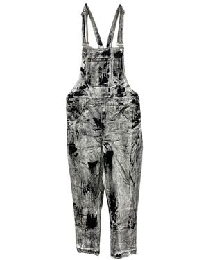 Zasta Studio Color Palette Raw Denim Overall J Three - Gray