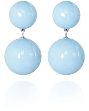 Saule Label Sonia Classic Earrings - Blue