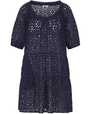 Change of Scenery Neutrals Kelly Dress Seaside Eyelet - Blue