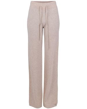 tirillm Neutrals Andrea Merino Wool Loose Fitted Trouser- Melange - Grey