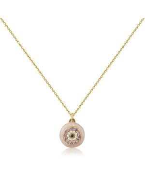 Alexia Gryllaki Eye Pendant - Metallic