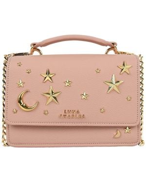 Luna Charles Nova Star Studded Handbag - Pink