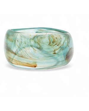 Miss Cecilia Aqua Drift Bangle - Green