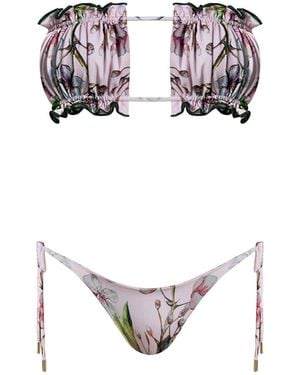Nur Karaata Saltwater Sunbikini - White