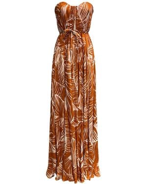 Imaatu Blush Rust Dress - Brown
